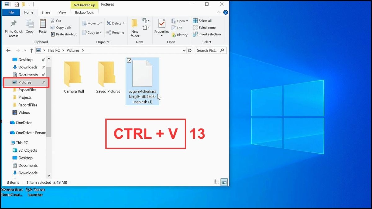 Cách chuyển ảnh từ điện thoại sang máy tính bằng microSD - bước 7