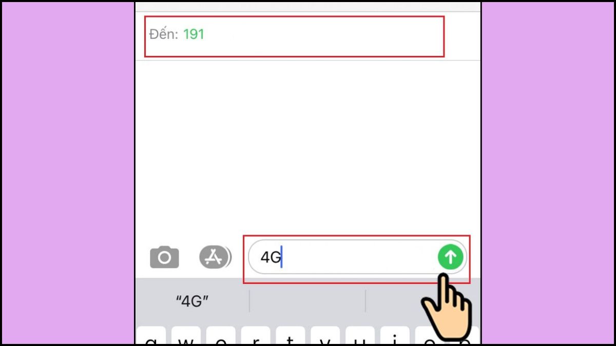 Cách chuyển điện thoại 2G lên 4G bằng tin nhắn - bước 1