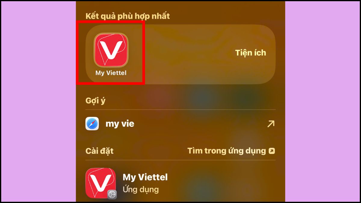 Cách chuyển điện thoại 2G lên 4G bằng My Viettel - bước 1