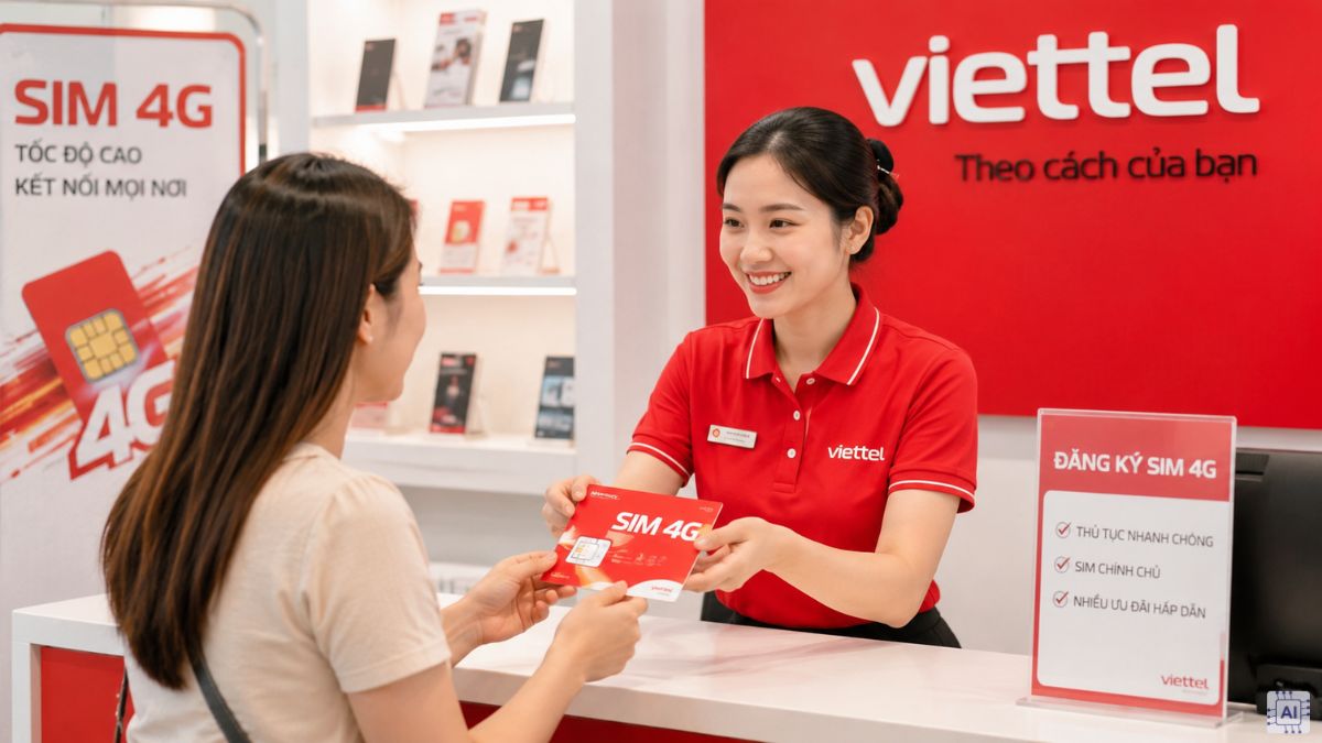 Cách chuyển điện thoại 2G lên 4G ở cửa hàng đăng ký SIM 4G