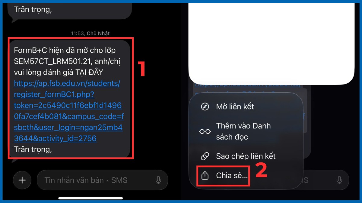 Cách chuyển tin nhắn từ iPhone cũ sang iPhone mới bằng AirDrop - bước 1