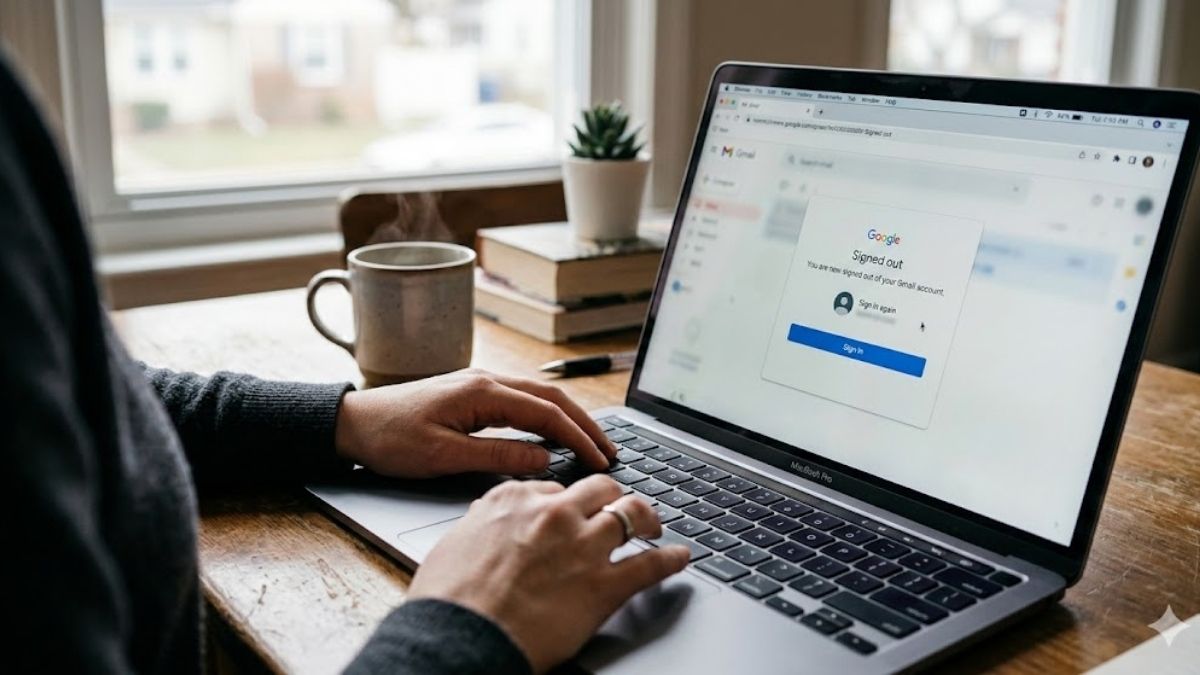 Thời điểm cần đăng xuất tài khoản Gmail