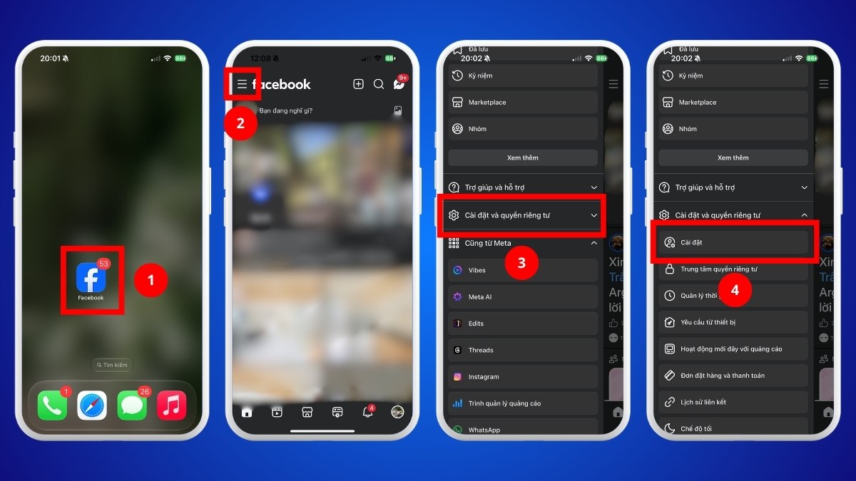 Mẹo bảo mật 2 lớp sau khi thoát tài khoản Messenger - bước 1