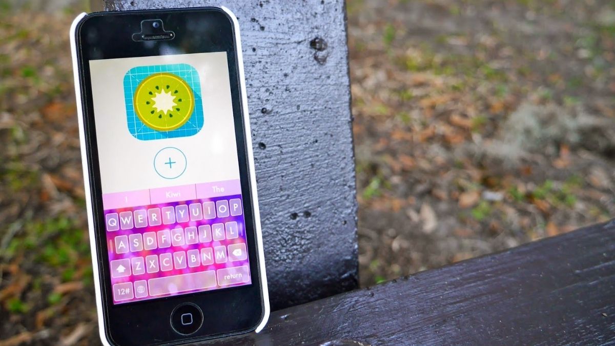 Không đổi được hình nền bàn phím trên iPhone