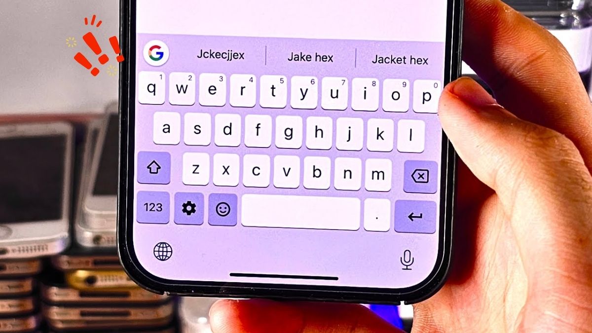 Những lỗi thường gặp khi đổi hình nền bàn phím iPhone