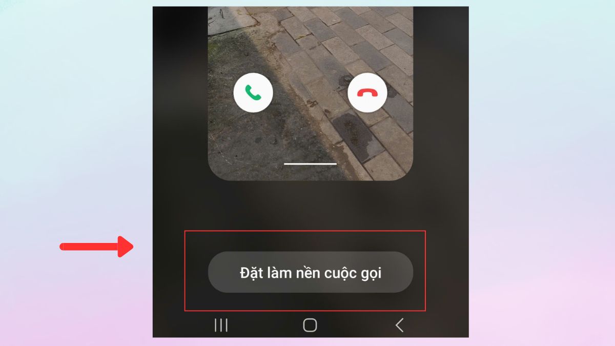 Cách đổi hình nền cuộc gọi từ danh bạ Android - bước 4