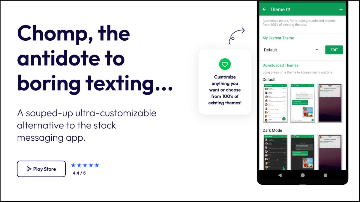 Không đổi được hình nền tin nhắn mặc định trên Android 