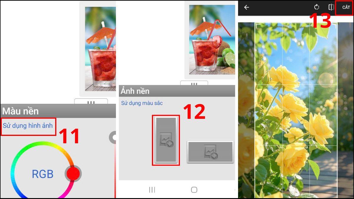 Cách đổi hình nền tin nhắn bằng Chomp SMS - bước 5
