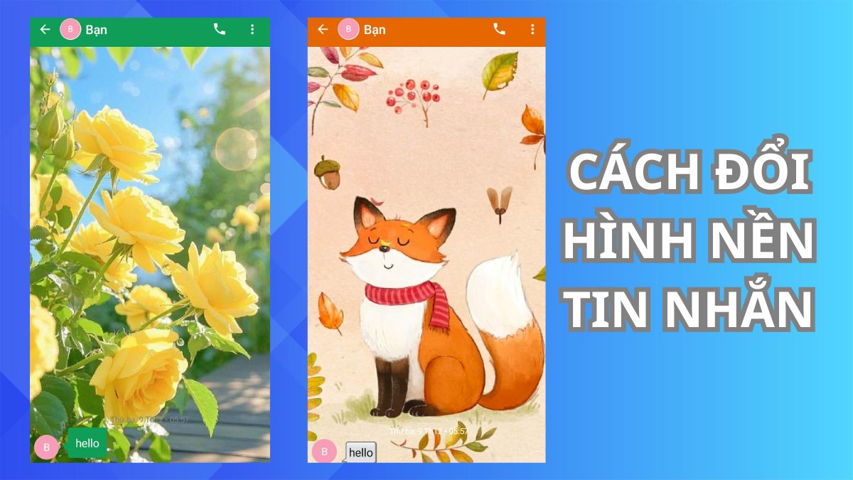 Cách đổi hình nền tin nhắn Android đơn giản với Chomp SMS