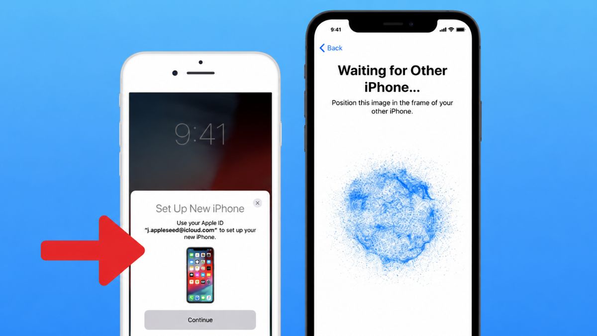 Cách đồng bộ danh bạ từ iPhone cũ sang iPhone mới - bước 1