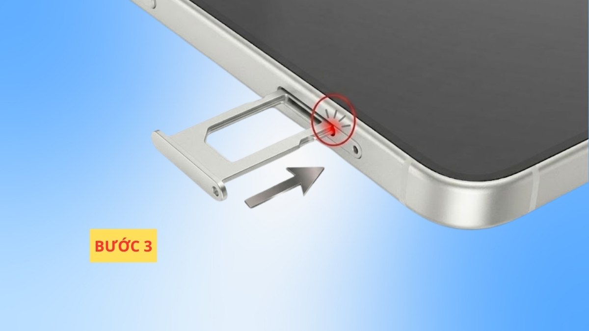 Cách tháo SIM iPhone 17 đơn giản - bước 3