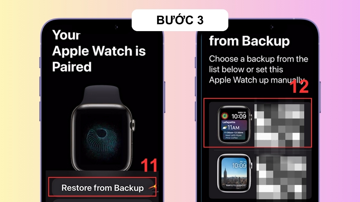 Cách ghép đôi lại Apple Watch với iPhone khác - bước 5
