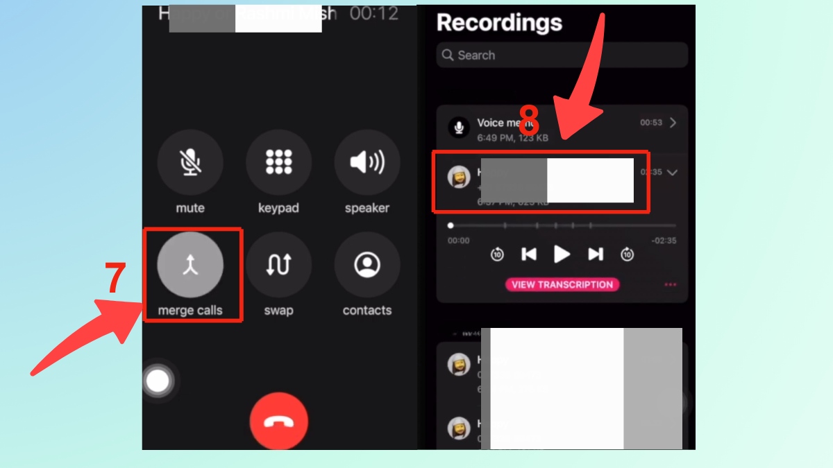 Cách ghi âm cuộc gọi trên iPhone 12 Pro Max bằng Cube ACR Call Recorder - bước 3