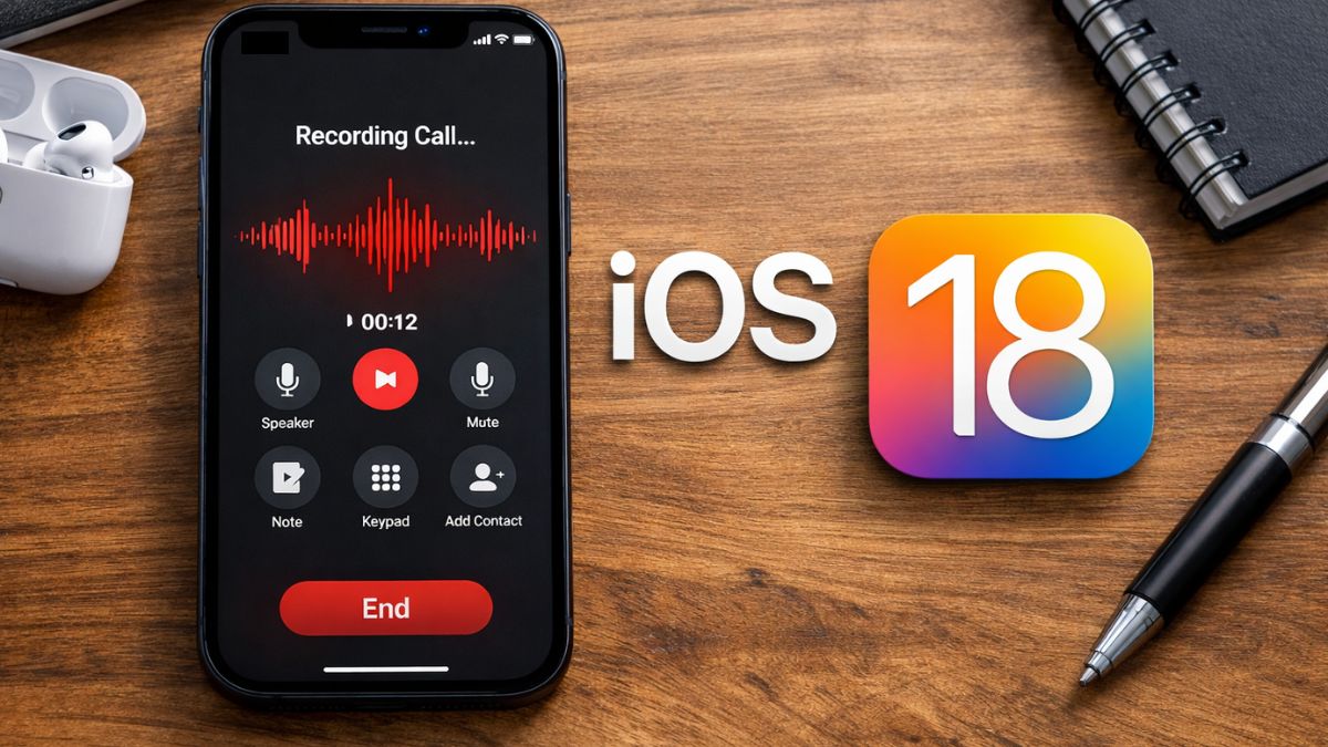 Có ghi âm cuộc gọi trực tiếp trên iPhone 12 khi đã cập nhật lên iOS 18