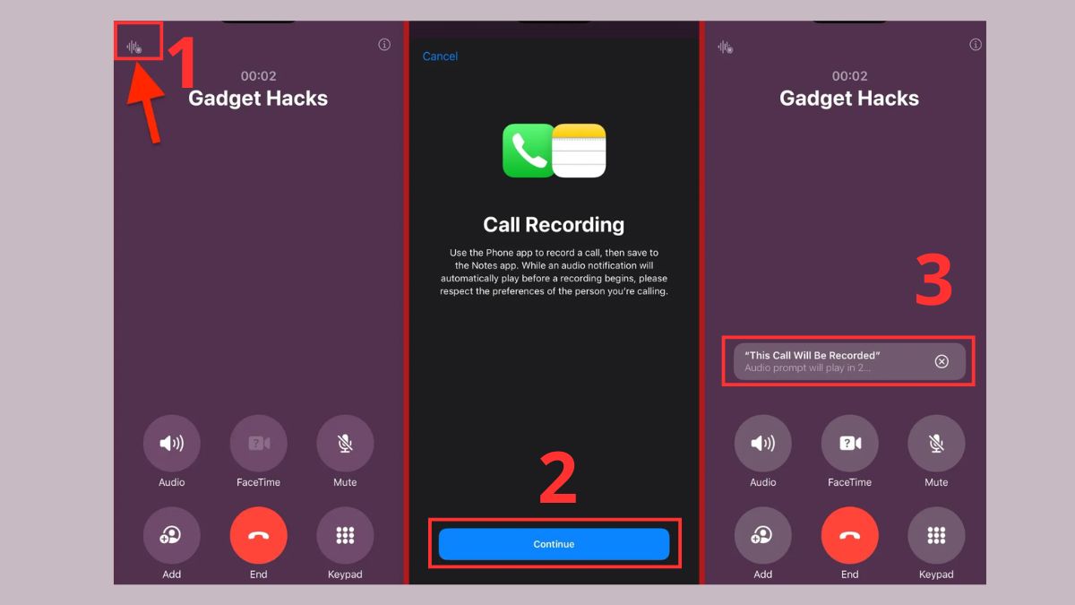Cách ghi âm cuộc gọi trên iPhone 12 đơn giản - bước 1