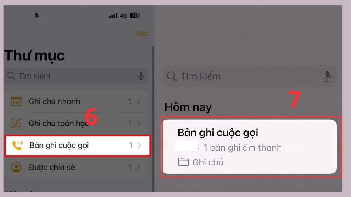 Cách ghi âm cuộc gọi trên iPhone 12 đơn giản - bước 3
