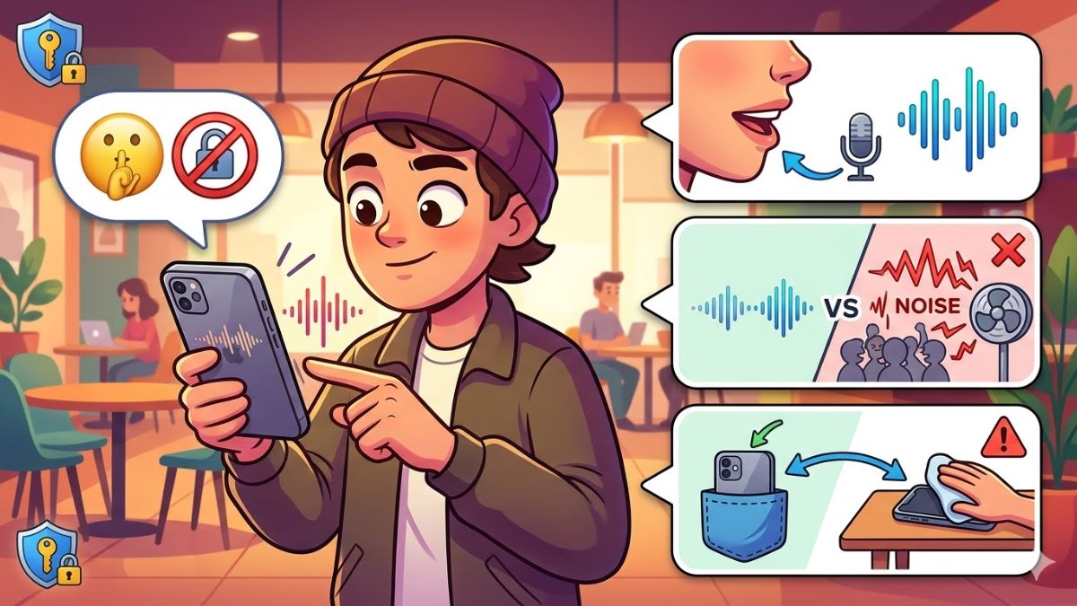 Lưu ý khi sử dụng cách ghi âm bí mật trên iPhone