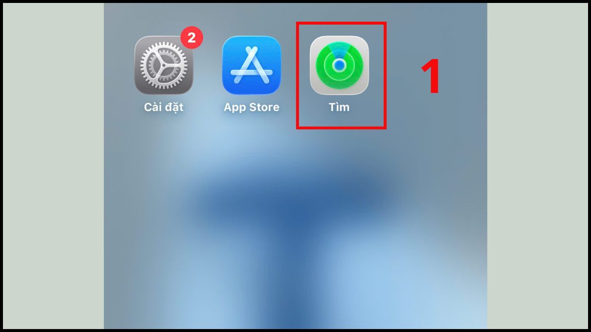 Cách xóa ứng dụng trên iPhone từ màn hình chính - bước 1
