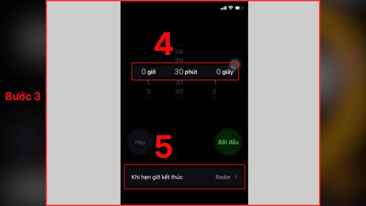 Cách hẹn giờ tắt nhạc trên iPhone bằng trung tâm điều khiển - bước 3