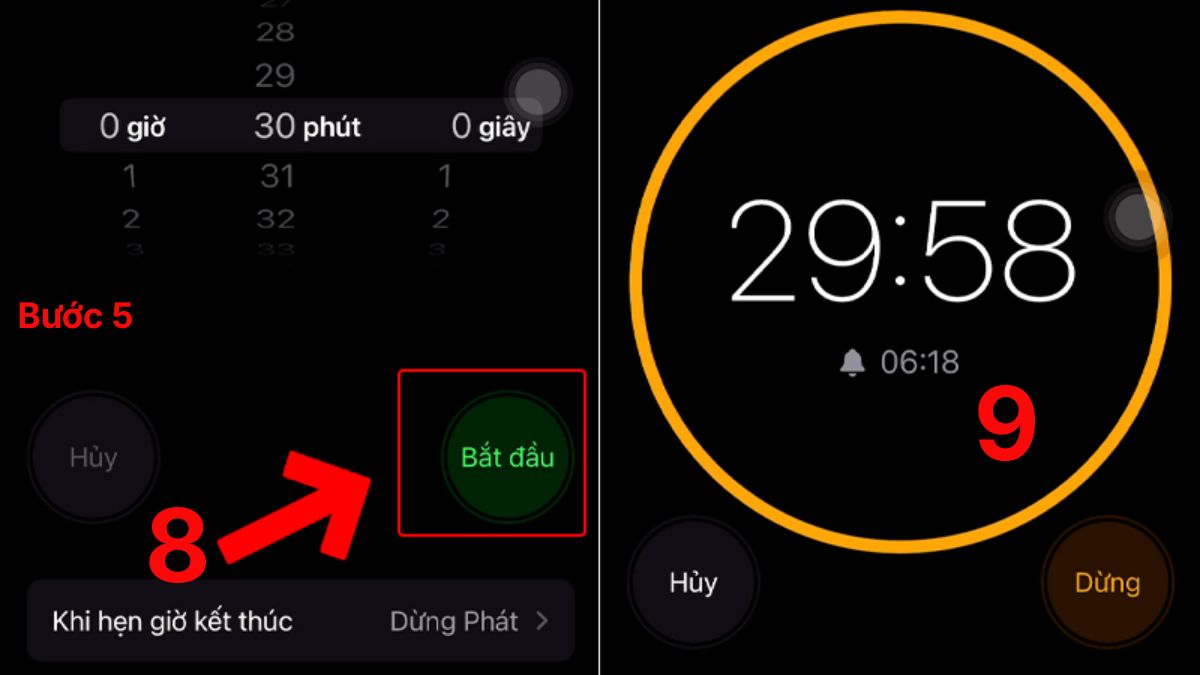 Cách hẹn giờ tắt nhạc trên iPhone bằng trung tâm điều khiển - bước 5