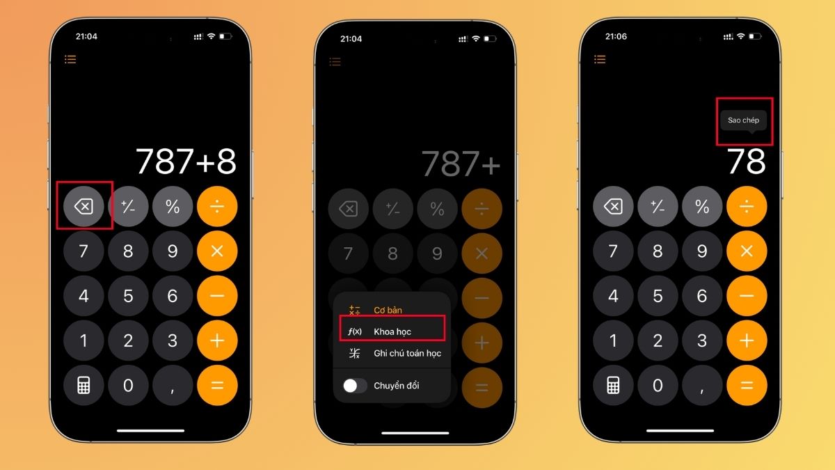 Mẹo sử dụng máy tính iPhone chuyên nghiệp và nhanh chóng