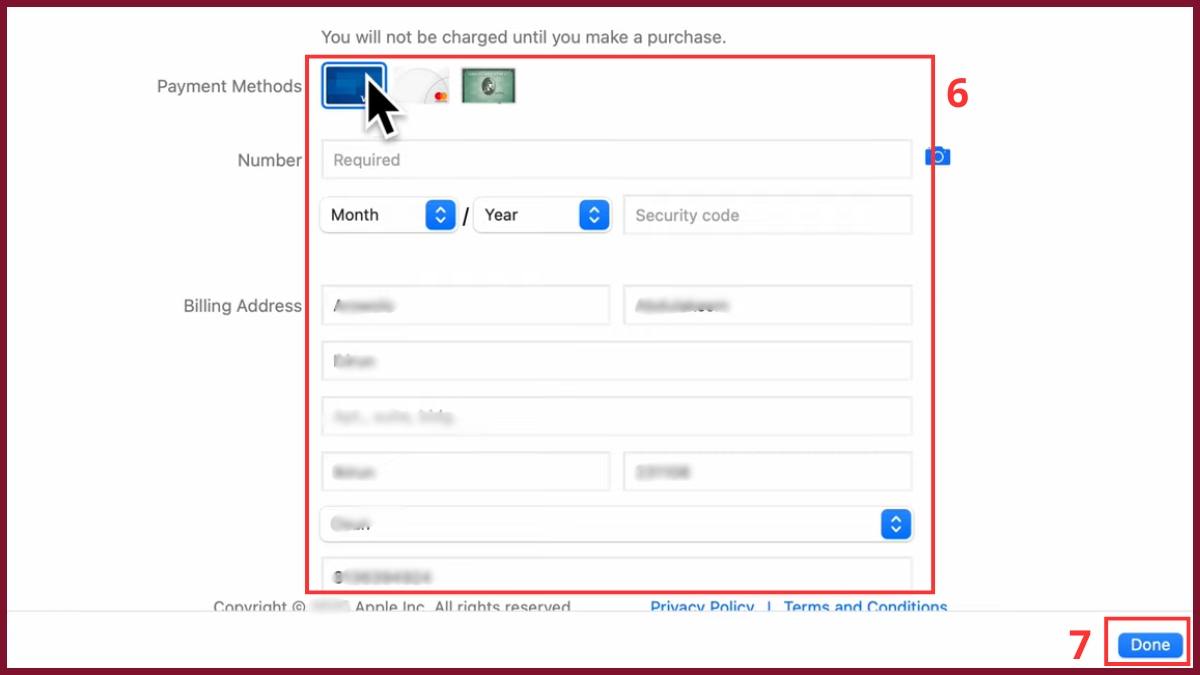 Cách hoàn tất ID Apple trên máy tính - bước 3