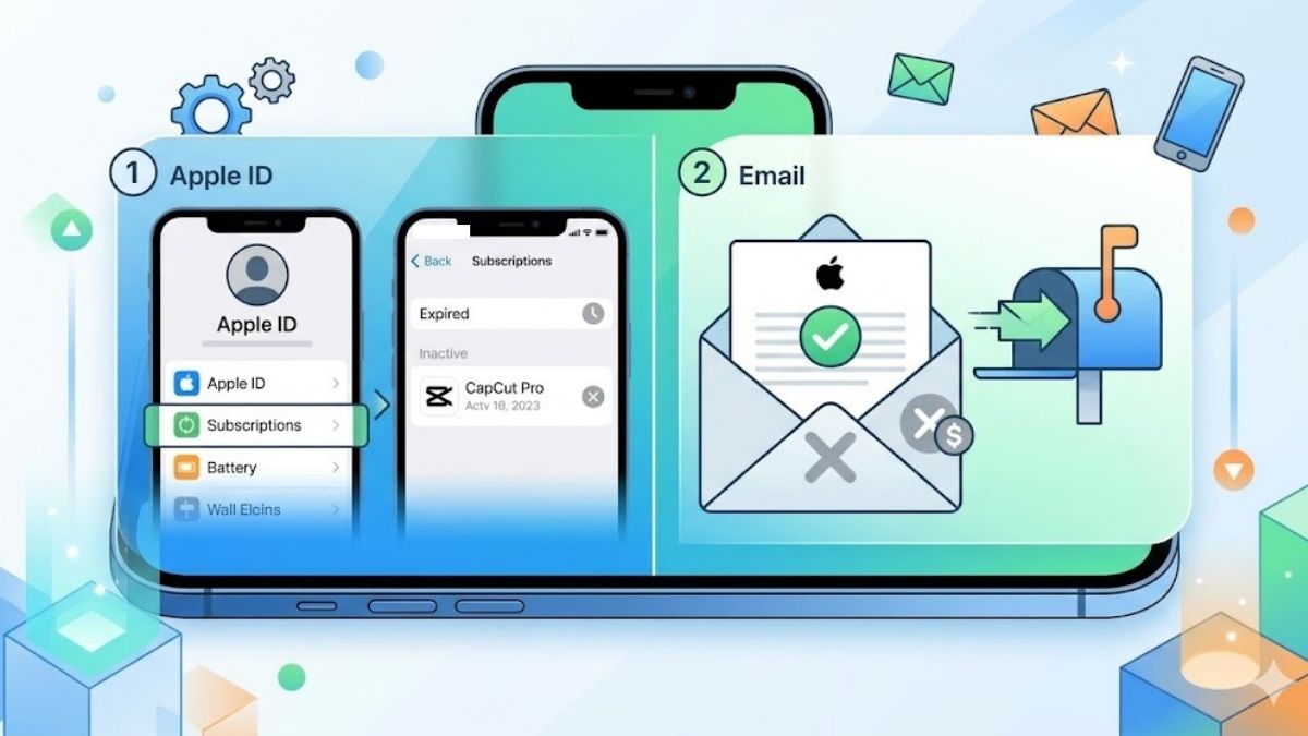 Cách kiểm tra xem gói CapCut Pro đã hủy thành công