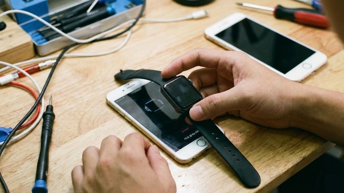 Thời điểm cần huỷ kết nối Apple Watch với iPhone cũ