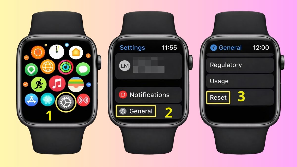 Cách hủy ghép đôi Apple Watch với iPhone bị mất - bước 1