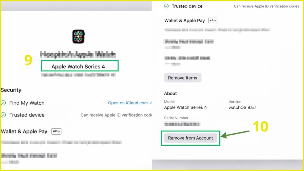 Cách hủy ghép đôi Apple Watch với iPhone bị mất - bước 4