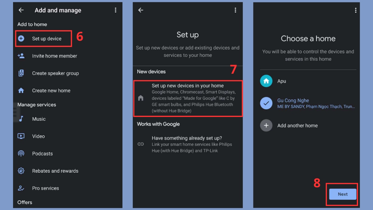 Cách kết nối điện thoại OPPO với tivi bằng Chromecast - bước 3