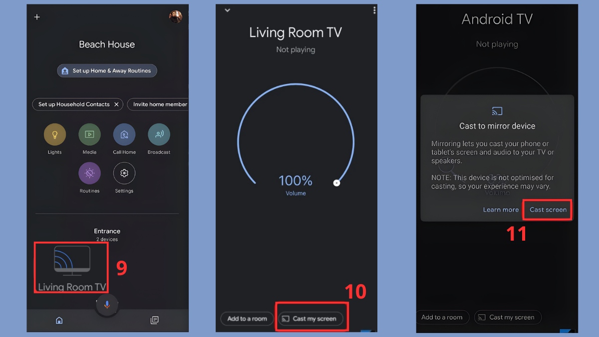 Cách kết nối điện thoại OPPO với tivi bằng Chromecast - bước 4