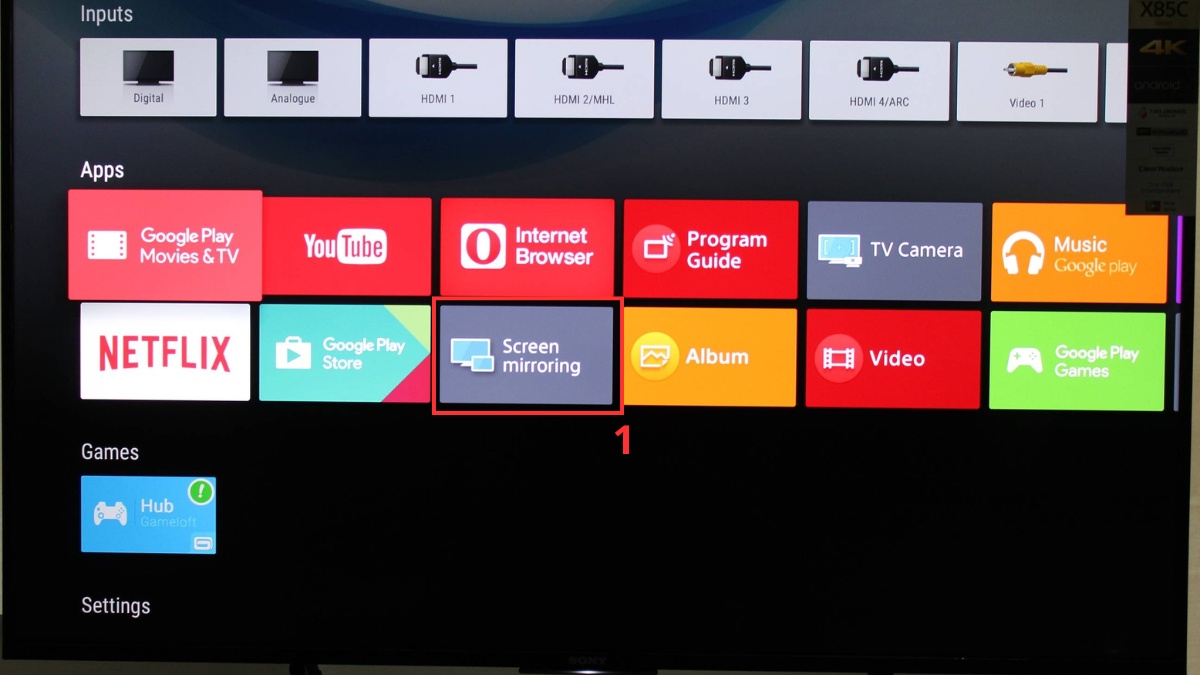 Cách kết nối điện thoại OPPO với tivi bằng Wifi Display - bước 1