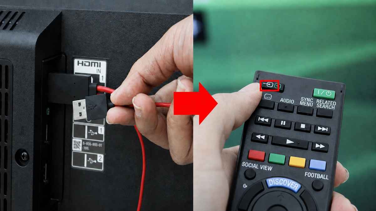 Cách kết nối điện thoại với tivi LG bằng cổng MHL - bước 3,4