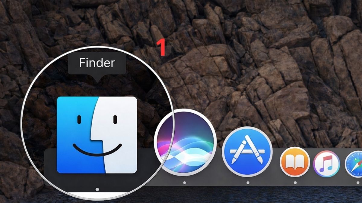 Cách kết nối iPhone với MacBook bằng Wifi - bước 1
