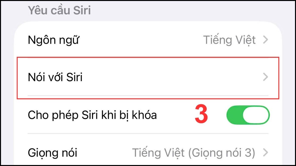 Cách khởi động iPhone 15 bằng Siri - bước 3
