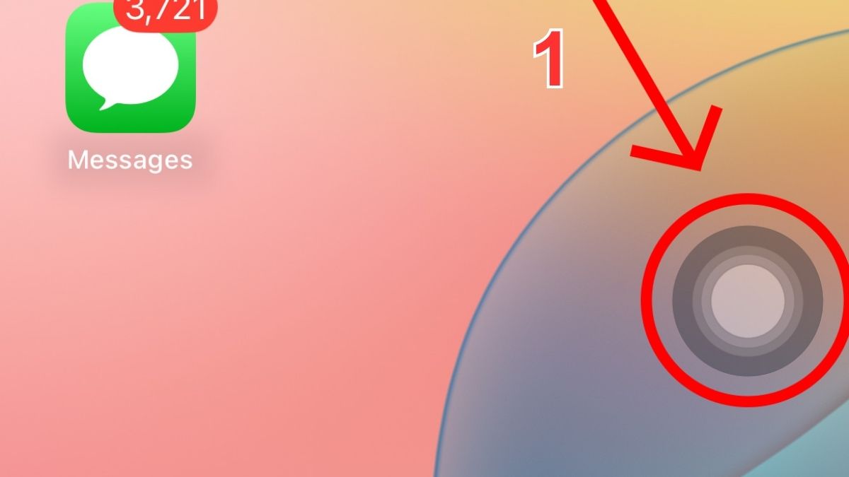 Cách khởi động iPhone 15 bằng AssistiveTouch - bước 1