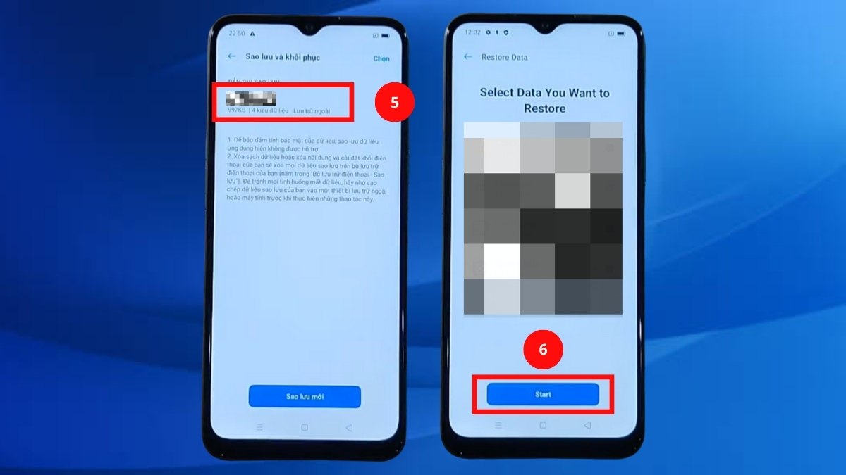 Cách khôi phục video đã xóa trên OPPO bằng Local Backup - bước 3