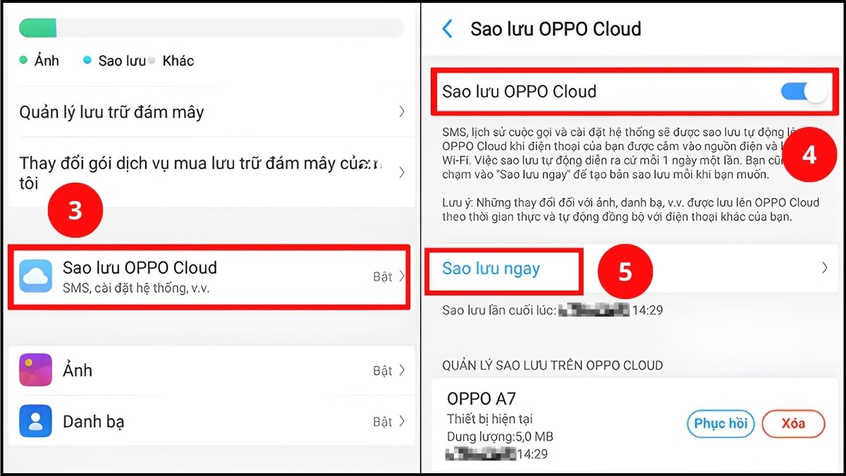 Cách khôi phục video đã xóa trên OPPO bằng Hey Tap Cloud - bước 2