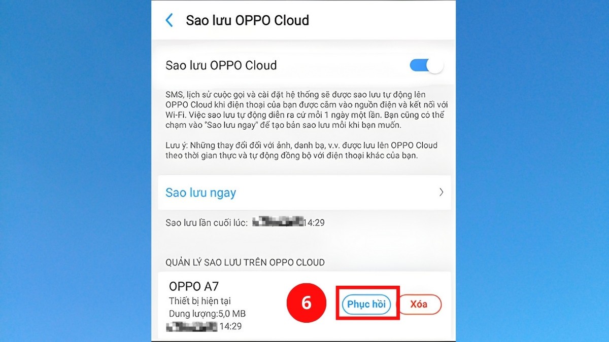 Cách khôi phục video đã xóa trên OPPO bằng Hey Tap Cloud - bước 3