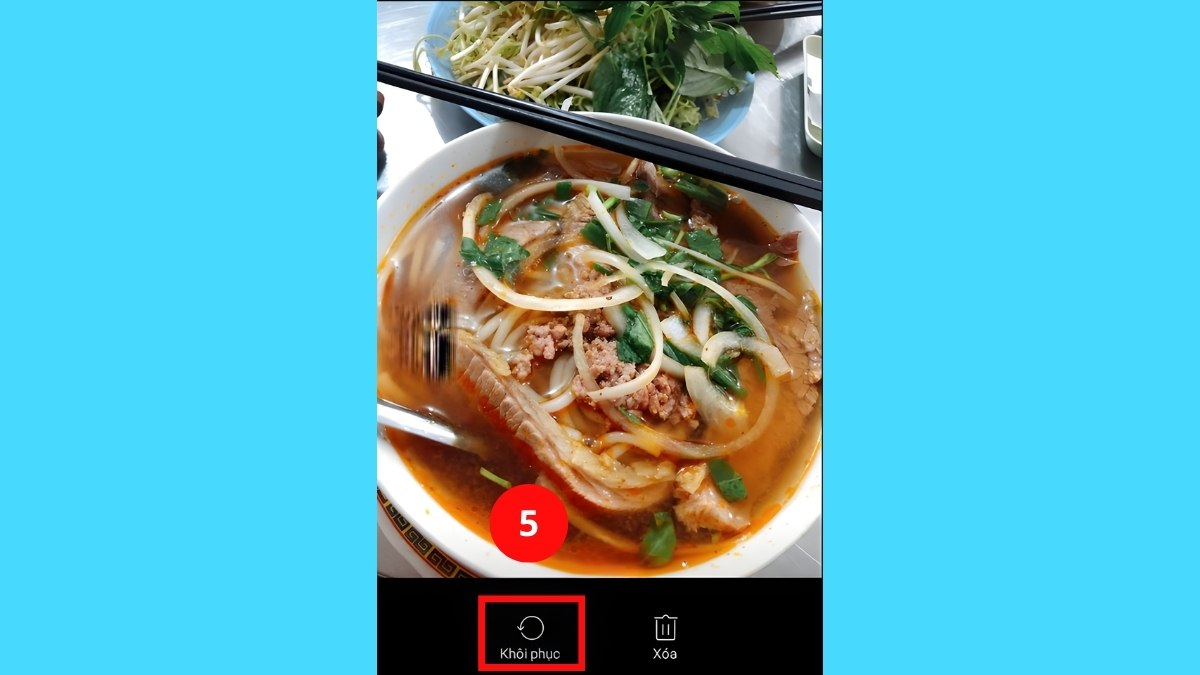 Khôi phục video đã xóa ngay trên OPPO - bước 3