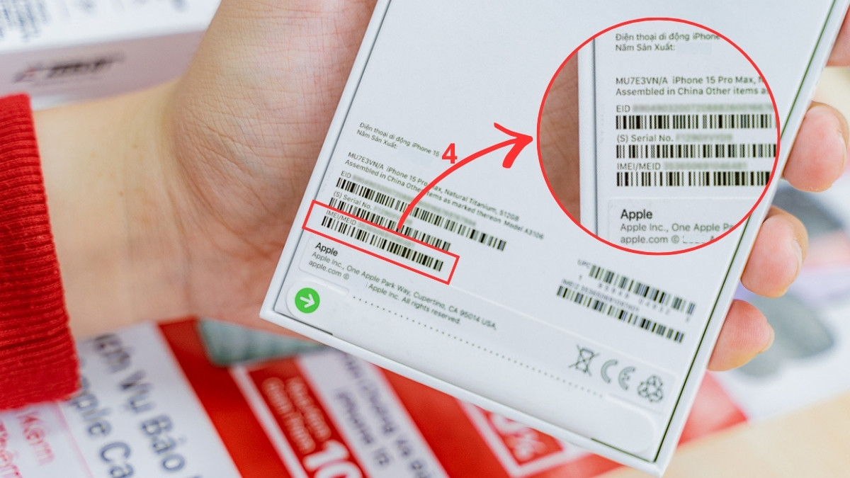 Cách kiểm tra số IMEI iPhone 15 cũ - bước 2