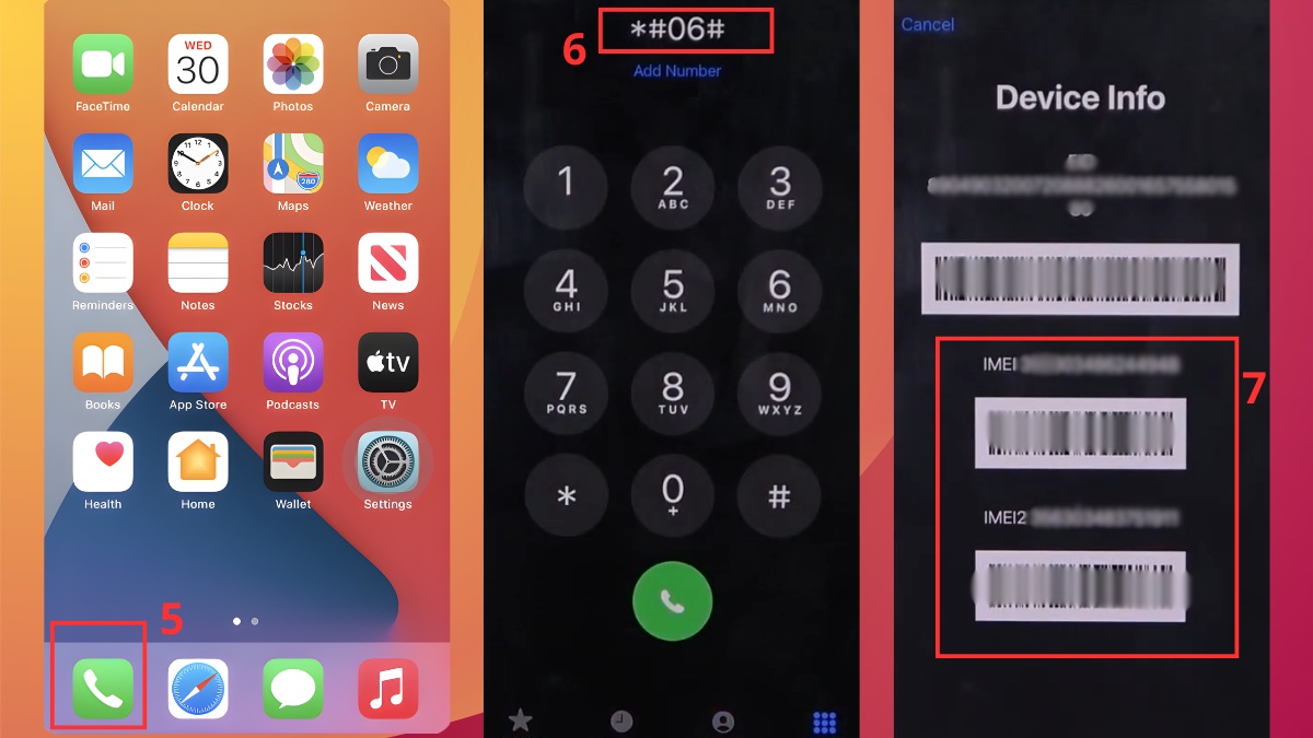 Cách kiểm tra số IMEI iPhone 15 cũ - bước 3