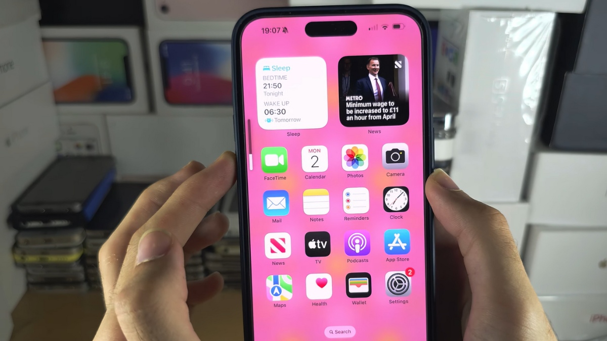 Cách kiểm tra các phím bấm iPhone 15 cũ 