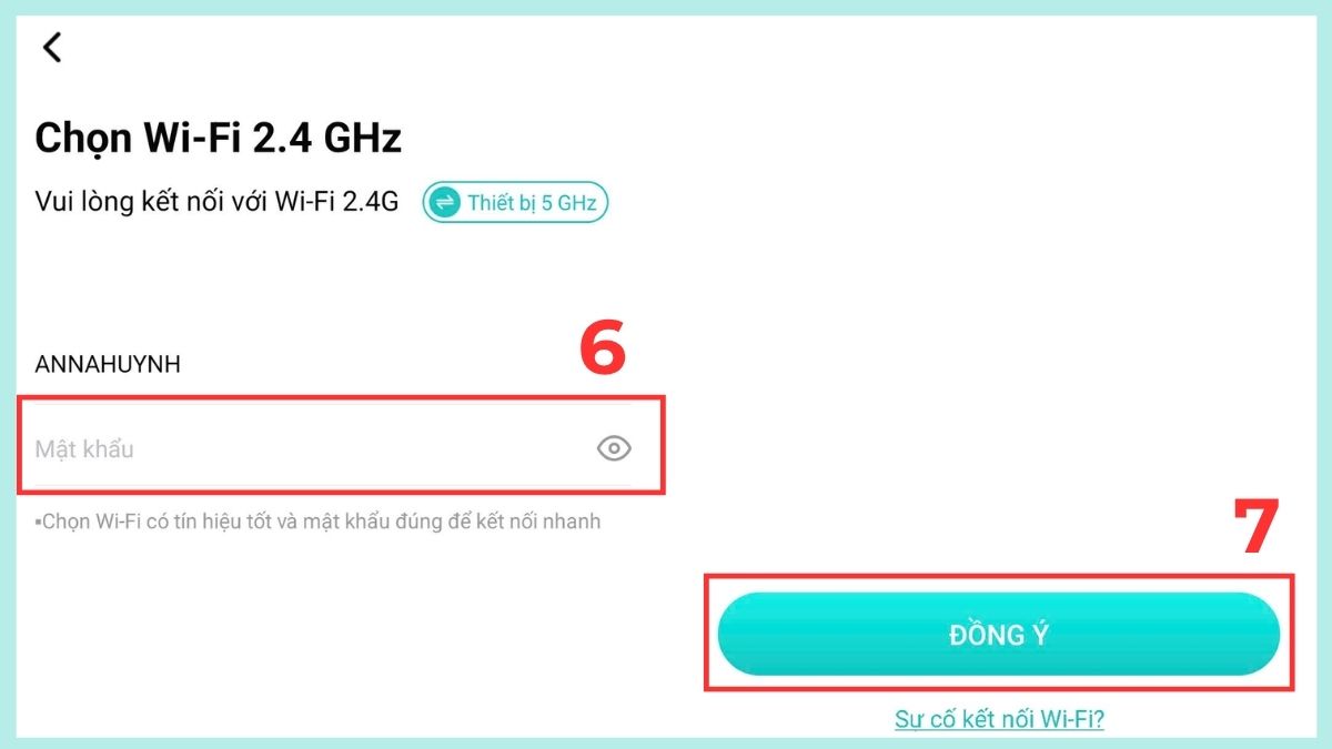 Cách kết nối camera bóng đèn với điện thoại - bước 4