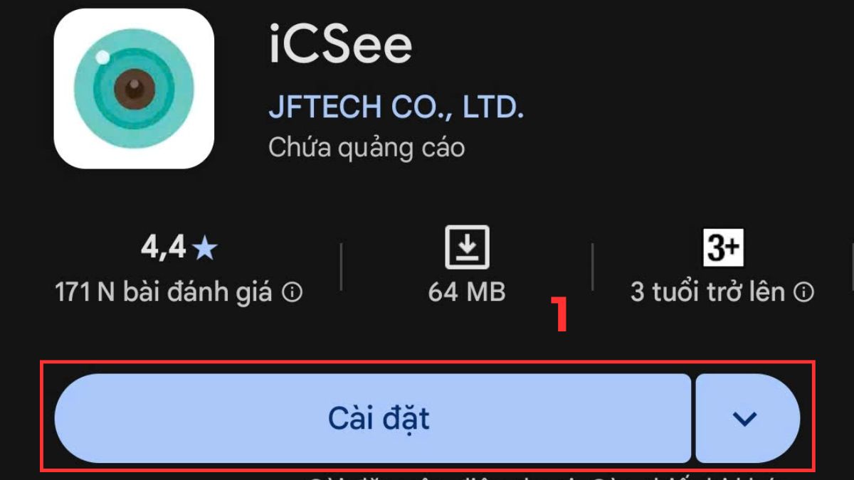 Cách kết nối camera bóng đèn với điện thoại - bước 1