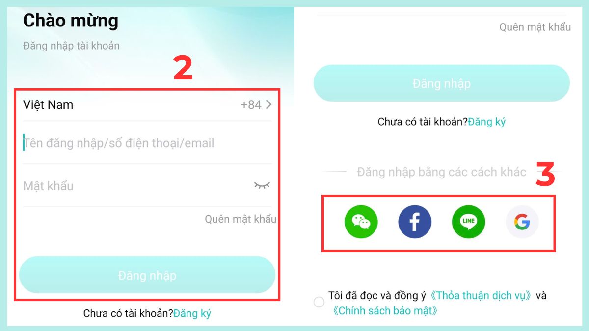 Cách kết nối camera bóng đèn với điện thoại - bước 2