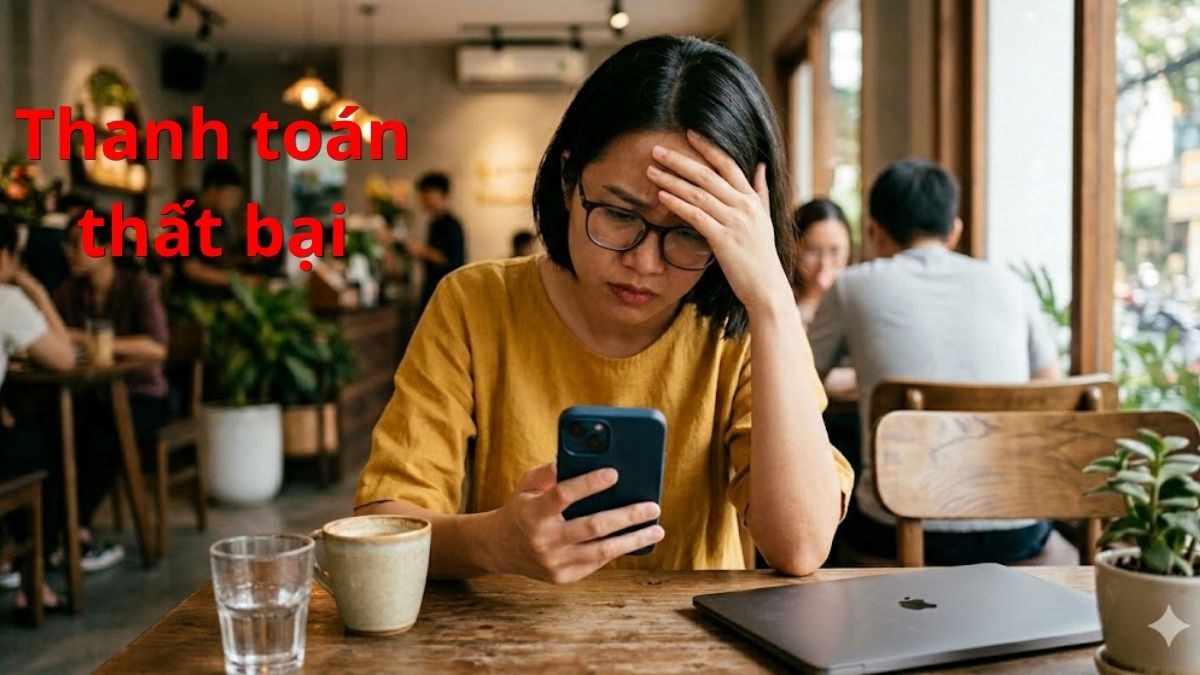 Lỗi thanh toán không thành công sau khi đã liên kết