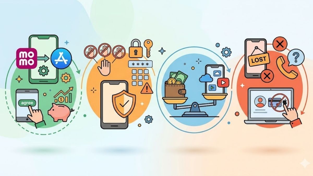 Lưu ý khi liên kết MoMo với ID Apple