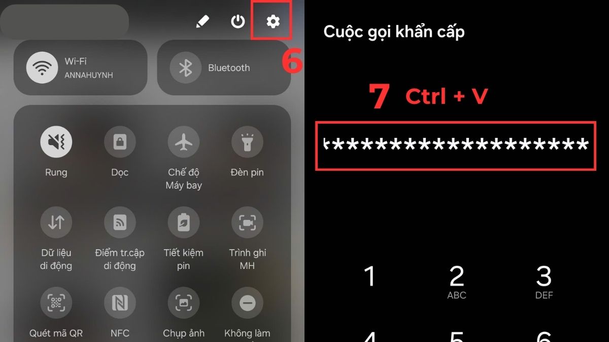 Dùng cuộc gọi khẩn cấp làm treo màn hình điện thoại - bước 4